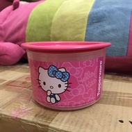 TUPPERWARE (1) LIMITED EDITION 600ML Hello Kitty One Touch Canister