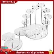 [In Stock]2Pcs Round Acrylic Cupcake Stand-Premium Cupcake Holder, Cupcake Display Stand Dessert Stand Pastry Platter Display