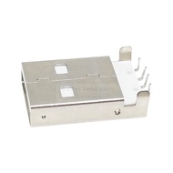 USB Interface Straight Plug A Male USB A Male Head 90 Degree 90°Curved Pin USB Socket USB-A Male