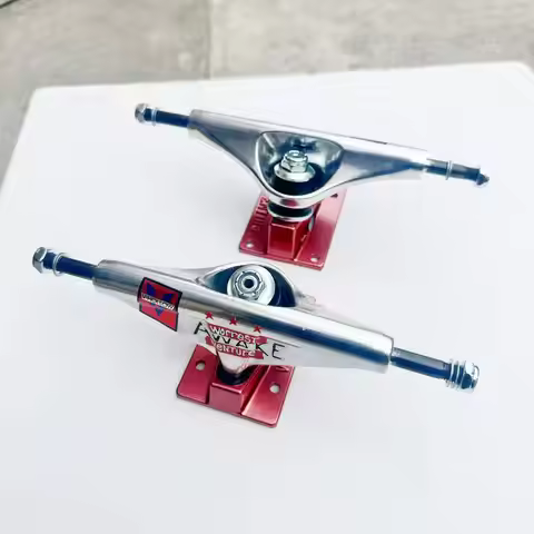 139mm Venture Skateboard Trucks Good Quality Aluminum Alloy Truck Carbon Steel Hollow Kingpin Skate 