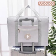 YooWoo Tas travel besar lipat hand carry anti air Travel fold bag waterproof koper organizer 2 lapis