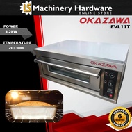 Okazawa 3.2kW 1Deck 1Tray Commercial Electric Oven EVL11T - Heavy Duty - 6 Months Local Warranty