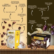 LUVATEE DARK CHOCOLATE & SPANISH LATTE KURUS DETOX PANTAS SLIMMING