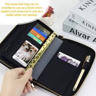 A6 Zipper Budget Binder Wallet | Cash Envelope Savings Binder | Budget Planner | Notebook Binder | P
