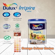 ICI Dulux Inspire Interior Smooth Sheen for Interior Wall Paint (Orange Colour Series) 1 Litre / 5 L