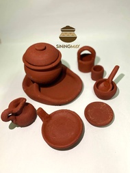 Mini Palayok Set Laruan Claypot Toy Palayok Pambata