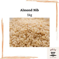 USA Raw Almond Nibs / Badam Cincang (1kg)