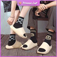 READY STOCK 👑 Men's and Women's Casual Slippers Lelaki Perempuan Slipar Korea 2886 Luka