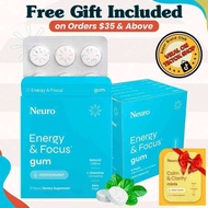 Ready Stock Quick Shipment TK Hot-selling Mint Flavored Pressed Tablets Candy NeuroGum Energy Caffei
