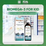 Biomega-3 For Kid 150ml - Omega 3, DHA, Vitamin A supplement For children and children