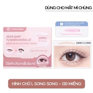 Miếng Dán Kích Mí Phù Hợp Với Nhiều Dáng Mắt Mlen Diary