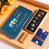 [Choose 3 Pieces 10% Off] Hangzhou Cultural Creative Souvenirs Gold-Plated/Silver-Plated Badge Comme