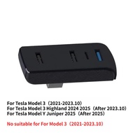Glove Box Expansion Dock for Tesla Model Y/3+ USB Hub 4-in-1 Fast Charging Upgrade Data Transfer Ada
