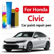 Car Paint Repair Pen For 1972-2025 Honda Civic Paint Scratch Repair Accessories 4PCS White NH883P Bl