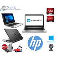 ( HP AMD A10 Gaming 15.6" ) HP PROBOOK 455 G3 AMD A10-8700P / AMD Radeon R6 GRAPHIC / 8-16GB RAM DDR