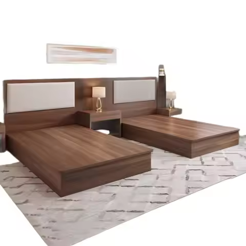 Furniture Standard Room Full Bed and Breakfast Apartment Single Double Box Special Hotel Single Room