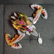 USED TAKARA DX Ryujino Zanryujin + 1x Axe Ax Final Key Ryukendo Key Madan Senki Ryukendo