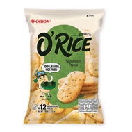 Orion O'RICE Rice Crackers Seaweed 12 Packs/Bag