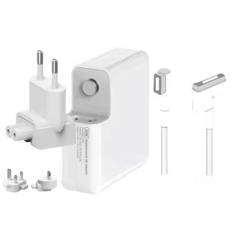 MacBook 45W 60W 85W Magsafe 1/2 Magnetic Charging for MacBook Air/Pro A1466 A1278 A1502 A1398 A1286 