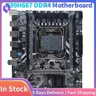 X99H667 DDR4 Motherboard LGA 2011-3 H81/B85 Chip Supports 4X DDR4 RAM Gigabit Ethernet M.2 NVME X99 