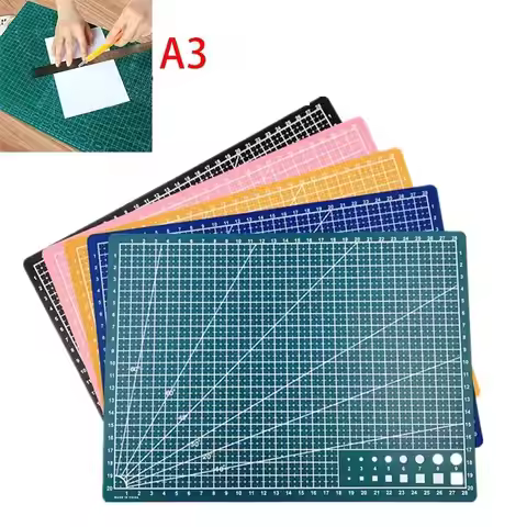 A3 Cutting Pad PVC Table Pad Leather Process Anti Cutting Double-Sided Carving Student DIY Process S