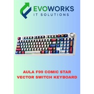 AULA F99 COMIC STAR VECTOR SWITCH KEYBOARD