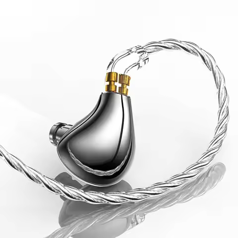 BLON BL03 II In-ear HIFI Earphones Monitor Wired Earphones Upgraded 10mm Dual-Cavity DD Running with