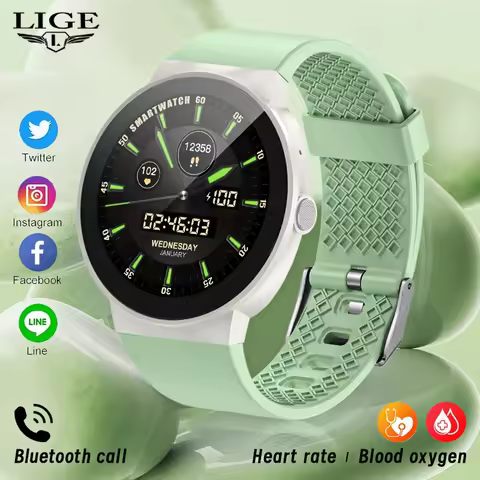 FOXBOX Smart Watch Health Sports Sleep Monitoring Men's Watch Bluetooth Call IP67 Waterproof Clearan