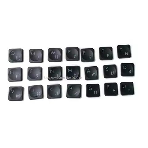 Replacement Keyboard Laptop KEY & Clips For Logitech Craft MX RU YR0073 W D A Z X J K M L E G N M B 
