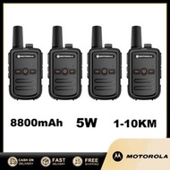 Motorola Walkie Talkie C51 Mini 15W High Power 10KM 16 Channels Radio 10km IP54 Waterproof UHF Hotel