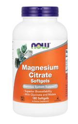 Now 檸檬酸鎂 133毫克 180粒軟膠囊 Magnesium Citrate