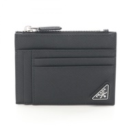 【二手】Prada PRADA 零錢包 SAFFIANO 三角形卡包 2MC067QHHF0002 Saffiano 皮革零錢包 男女通用 全新