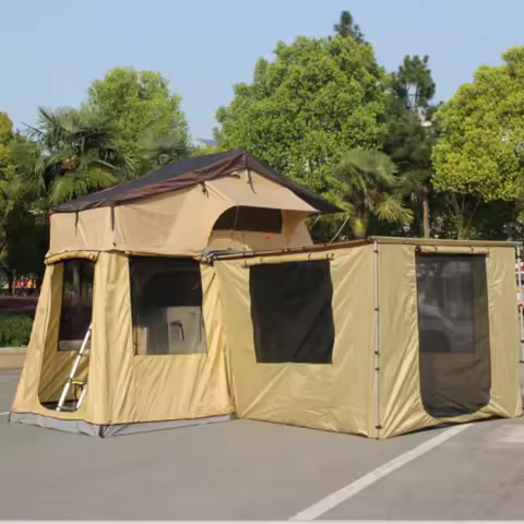 High Quality Car Roof Top Tent With Annex And Awning For Outdoor Camping