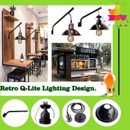 WD FITTING WD E27 BLACK RETRO COVER BLACK E27 LAMP COVER/