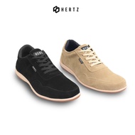 Hertz - Men's Sneakers H 4792 Hertz Brand Men's Casual Shoes for College and Work, Quality Black