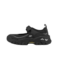 Skechers DLITES Hiker Mary Jane Shoes Womens Black 180211-BKSL