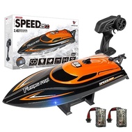 NXUEBDU RC Boat 2.4G High Speed Remote Control Boat for Pools and Lakes, 20+ MPH RC Boats Pool Toys 