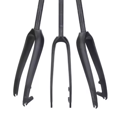 Full Carbon MTB Rigid Front Fork 26/27.5 Inch Straight Tube 430g Lightweight