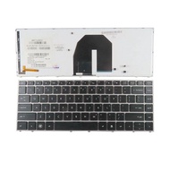 RU/SP/US Laptop Keyboard FOR HP Probook 5330 5330M Silver Frame With Backlight