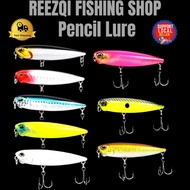 MALAYSIA PENCIL LURE 6.5CM 5.5G GEWANG FISHING LURE UMPAN TIRUAN SEBARAU HAMPALA TOMAN HARUAN