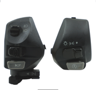 A Pair of Motorcycle Yamaha Mio Handle Switch Set black and carbon Original Switch For Mio Soul/Mio 