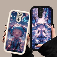 YZ-101 Q version of Hatsune Miku Very beautiful Casing for OPPO Reno A9 2Z A5 2F 8T F11 2020 Pro 5G