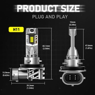 Novsight N63 ใหม่ล่าสุด ไฟหน้ารถยนต์ ไฟตัดหมอก H4 H7 H11 9005 9006 90W 6500L 20000LM