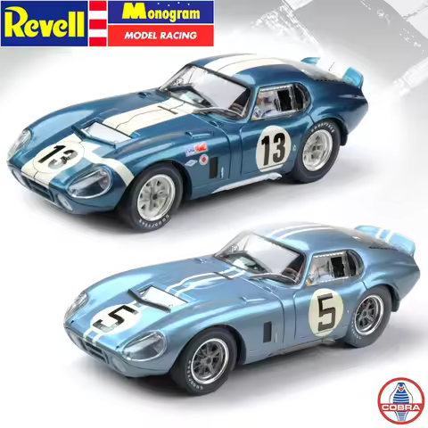Revell/Monogram Slot Car 1:32 08351/85-4850 Shelby Cobra Daytona Coupe Le Mans´64 No.5 / 08352/85-48