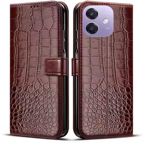 Flip Leather Case For OPPO A60 5G CPH2683 OPPO A3i A3 4G A3X CPH2681 A3 5G CPH2693 OPPO A40 A40M CPH