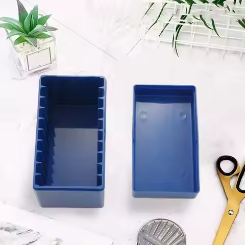 NEW High Quality Square Plastic 10 Coin Capacity Holder Slab Storage Box Case Fit For PCCB PCGS NGC 