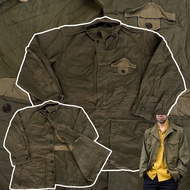แจ็คเก็ตวินเทจ แจ็คเก็ตเดินป่า 🇫🇷 Vintage 50s French Army M47 Jacket  แจ็คเก็ตทหาร ทหารแท้ มี 1ตัว ส
