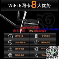 現貨COMFAST AX200 Pro千兆WIFI6雙頻無線網卡無線WIFI接收器藍牙5.1