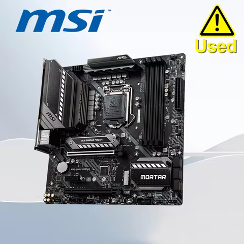 MSI MAG B460M MORTAR 128GB 1×Display Port 4×USB2.0 1×HDMI LGA 1200 PCI-E 3.0