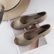 Gratis Ongkir - Flat Shoes Wanita / Sepatu Flat Kasual / Flat Shoes Polos Wanita / Pump Flat Shoes